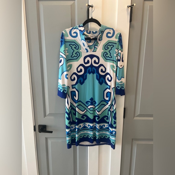 Emilio Pucci Dresses & Skirts - Vintage Emilio Pucci Logo Graphic Dress Women’s EU size 42